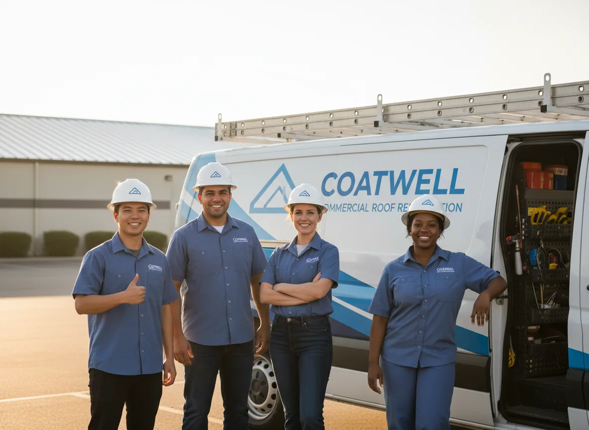 Commercial roof coating company in Iron Station, NC